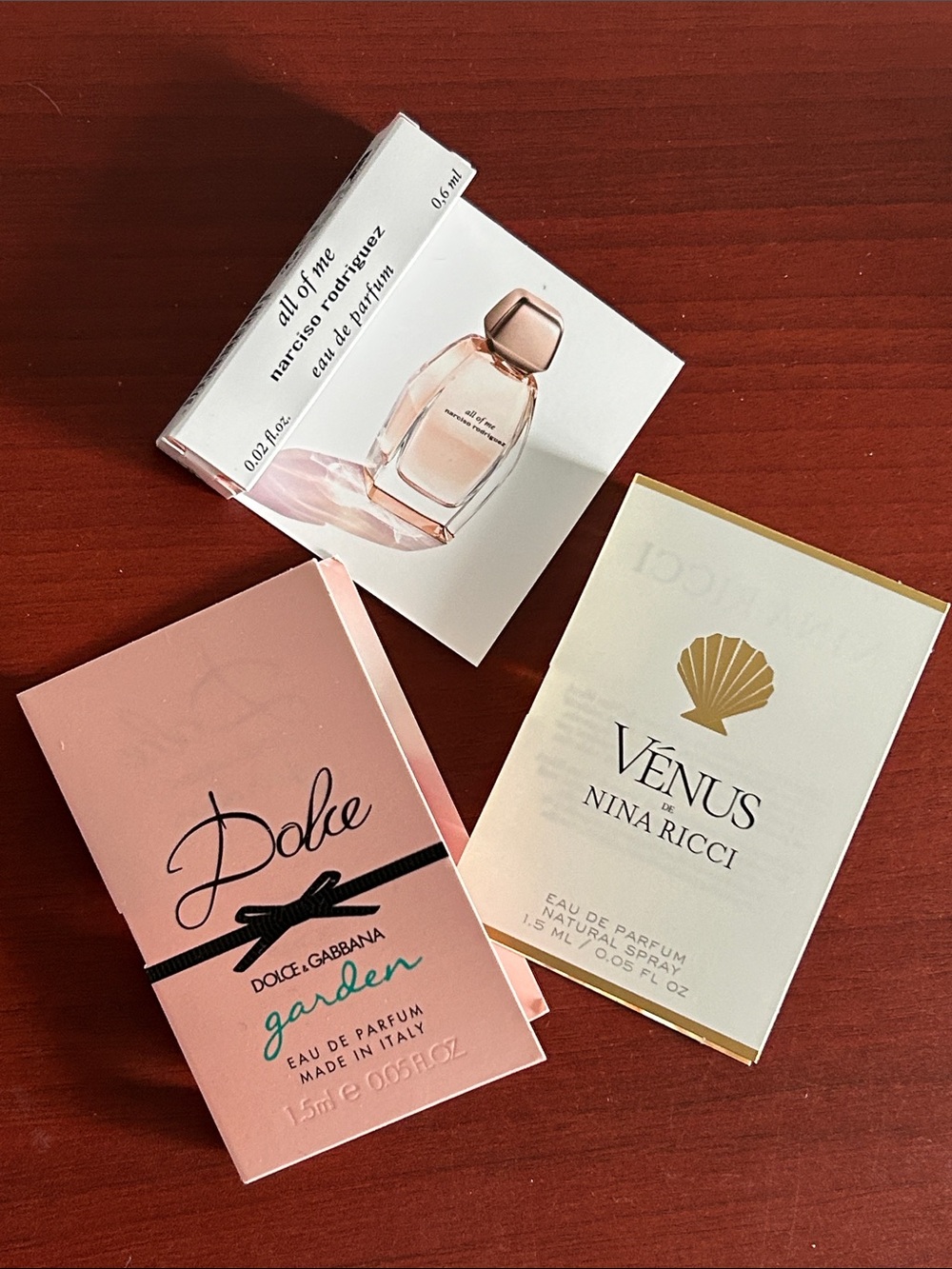 3 pieces women’s Samples set